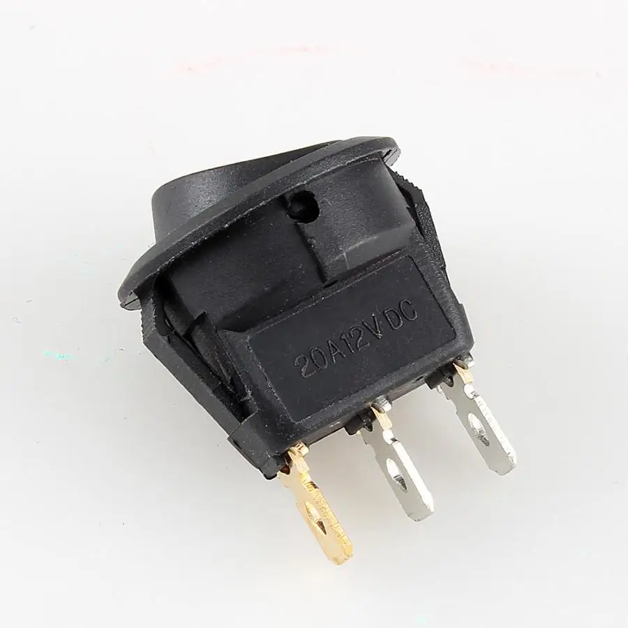 4 цвета автомобильные электрические круглые вкл/выкл Spst Переключатель ...