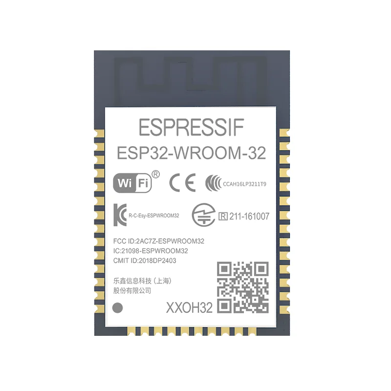 ESP32-WROOM-32 Wifi+Bluetooth Module Wireless RF Transceiver Dual Core MCU 2.4GHz Low Power Ble4.2 Transmitter 240MHz DIY IoT |