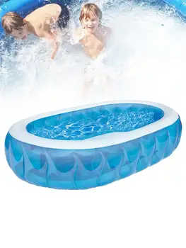 

Inflatable Swimming Pool High Quality Durable Portable Padding Pool Built-in Drain Plugs Inflatable Pools For Baby