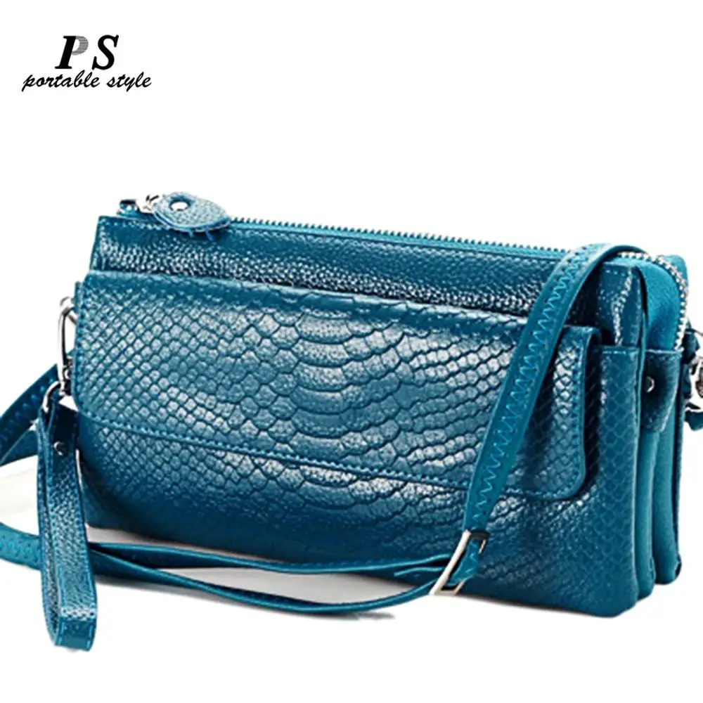 Brand Designer Real Leather Lady Messenger Bag With One Shoulder Real Leather Lady Messenger Bag