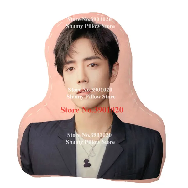 Boyfriend XiaoZhan женские обнимающие подушки подарок Подушка Untamed - Цвет: xiao zhan