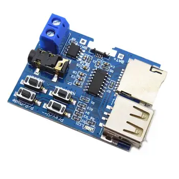 

MP3 Nondestructive Decoder Board Built-in Amplifier MP3 Module Decoding Player R2JB