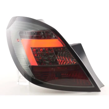 

FKRLXLOP13005fanali rear LED Opel Corsa D 5 ports year Constr. 06-10 Black