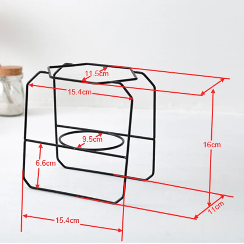 Крытый/сад железная проволока металлический стеллаж керамический цветочный горшок завод дисплей стенд держатель