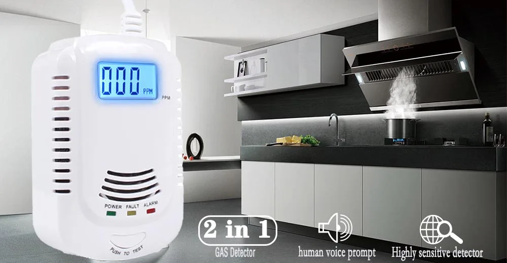 display lcd dois métodos de alimentação sistema alarme para casa