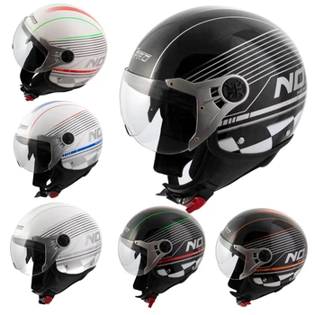 

Jet Helmet Open Face Motorcycle Motorbike Scooter Avio Clear Viewfinder