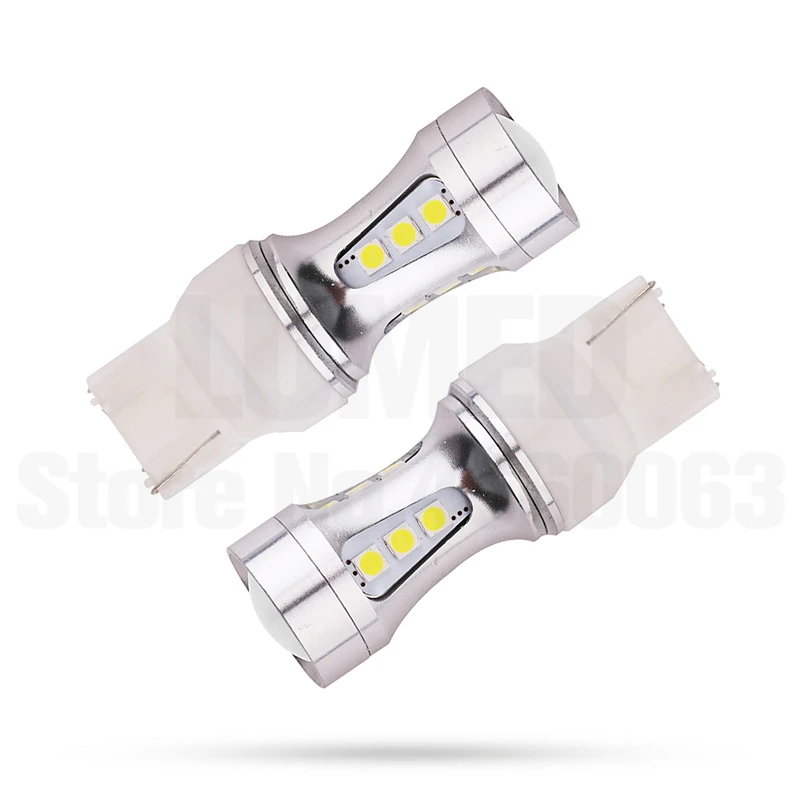 50x BA15S 1156 P21W 7440 светодиодный 18 SMD 3030 автомобиль светодиодный Авто дневные ходовые огни, указатель поворота светильник тумана светильник s 6000K белый янтарь