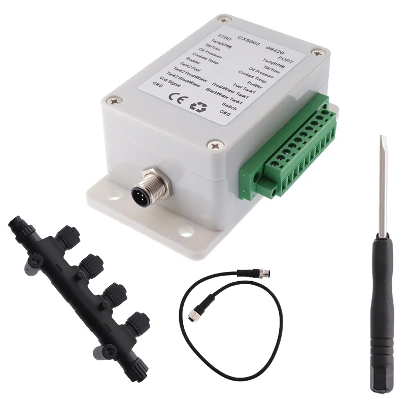 Port NMEA2000 Converter CX5003 converters collecte Fuel level sensor