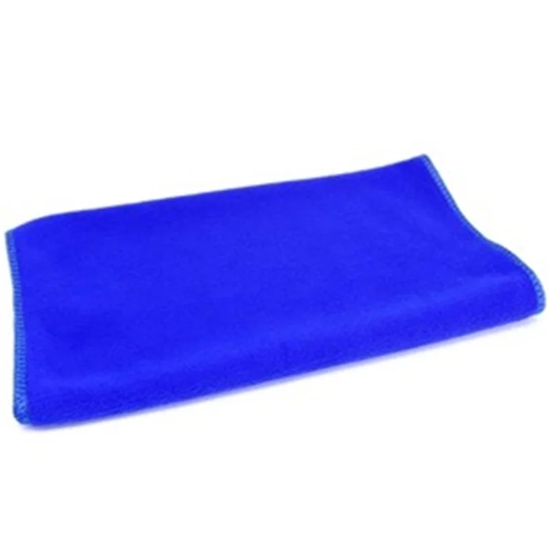 5 шт. из микрофибры синие кухонные чистящие полотенца горшок кастрюля масляные пятна Чистящая салфетка для мытья тряпок