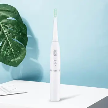 

Oral Dental Care Electric Toothbrush Intelligent Toothbrush ABS White Portable Comfortable High Efficiency Waterproof