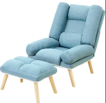 

Single sofa chair balcony lazy sofa folding back lazy chair recliner lounge chair bedroom small sofa sofa