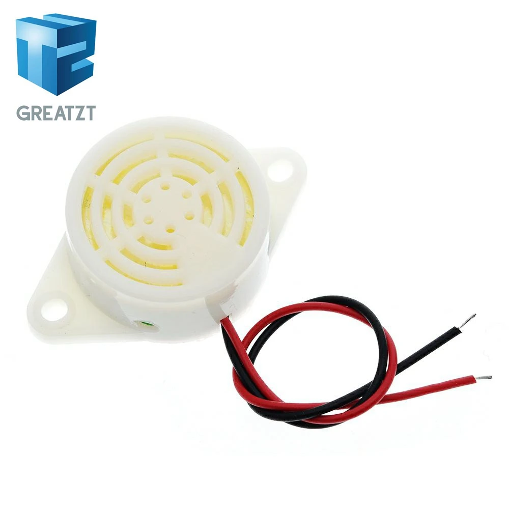 Высокодецибел сигнализации GREATZT 95 дБ 3 24 в 12 В электронный зуммер звуковой сигнал