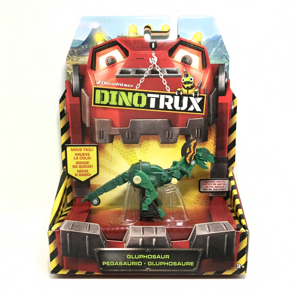 Грузовик-динозавр съемный игрушечный динозавр Машинка для Dinotrux мини-модели