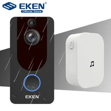 Видеозвонок EKEN V7 HD 1080P Wi Fi|Дверной звонок|