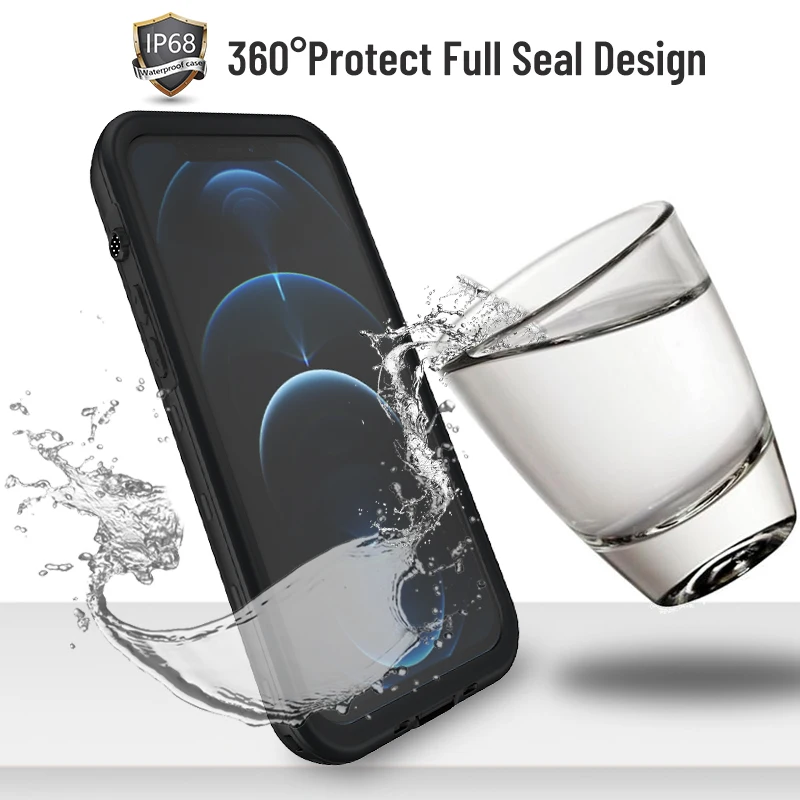 motorola cases IP 68 Waterproof Phone Case For IPhone 11 12 13 Pro MAX XR XS MAX Swimming Case For IPhone 8 7 Plus Shockproof Clear Cover Case motorola g stylus 5g phone case