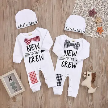 

Newborn Clothing Set Baby Gift 100%Cotton Baby Bodysuits for Boys and Girls With Print