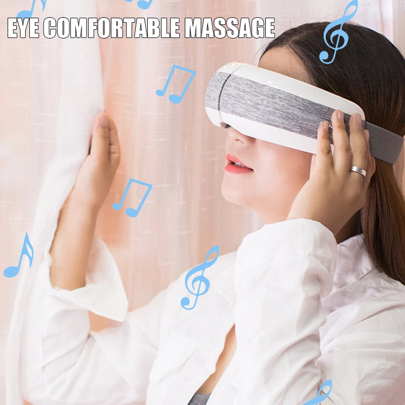 Charging Bluetooth Music Massager Hot Pack Eye Massager Electric  Anti-wrinkle Fatigue Breathable Cloth Massager Healthy Care hearts of iron iv eastern front music pack