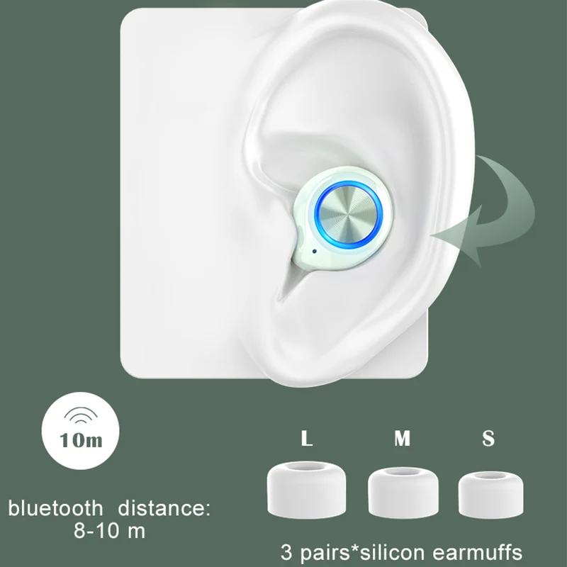 TW70 bluetooth гарнитура 5,0 отпечатков пальцев Сенсорный HIFI Двойной HD в уши водонепроницаемая Спортивная гарнитура
