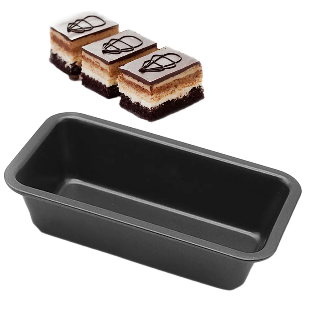 Loaf Pan Rectangle Toast  Cake Mold Bread Mold Carbon Steel Loaf Pastry Baking 
