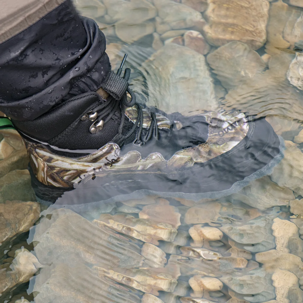 Зимние непромокаемые рыболовные сапоги войлочная Подошва резиновые сапоги не скользит болотные сапоги для waders