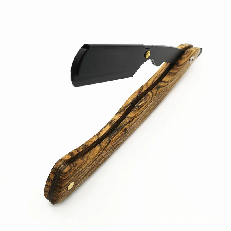 Gold Sandalwood Razor Shaving Knife Hairdressing Scraper Haircut Razor Haircut Knife Shaving Sweat Knife G1105 1 Gold Sandalwood Razor Shaving Knife Hairdressing Scraper Haircut Razor Haircut Knife Shaving Sweat Knife G1105 4