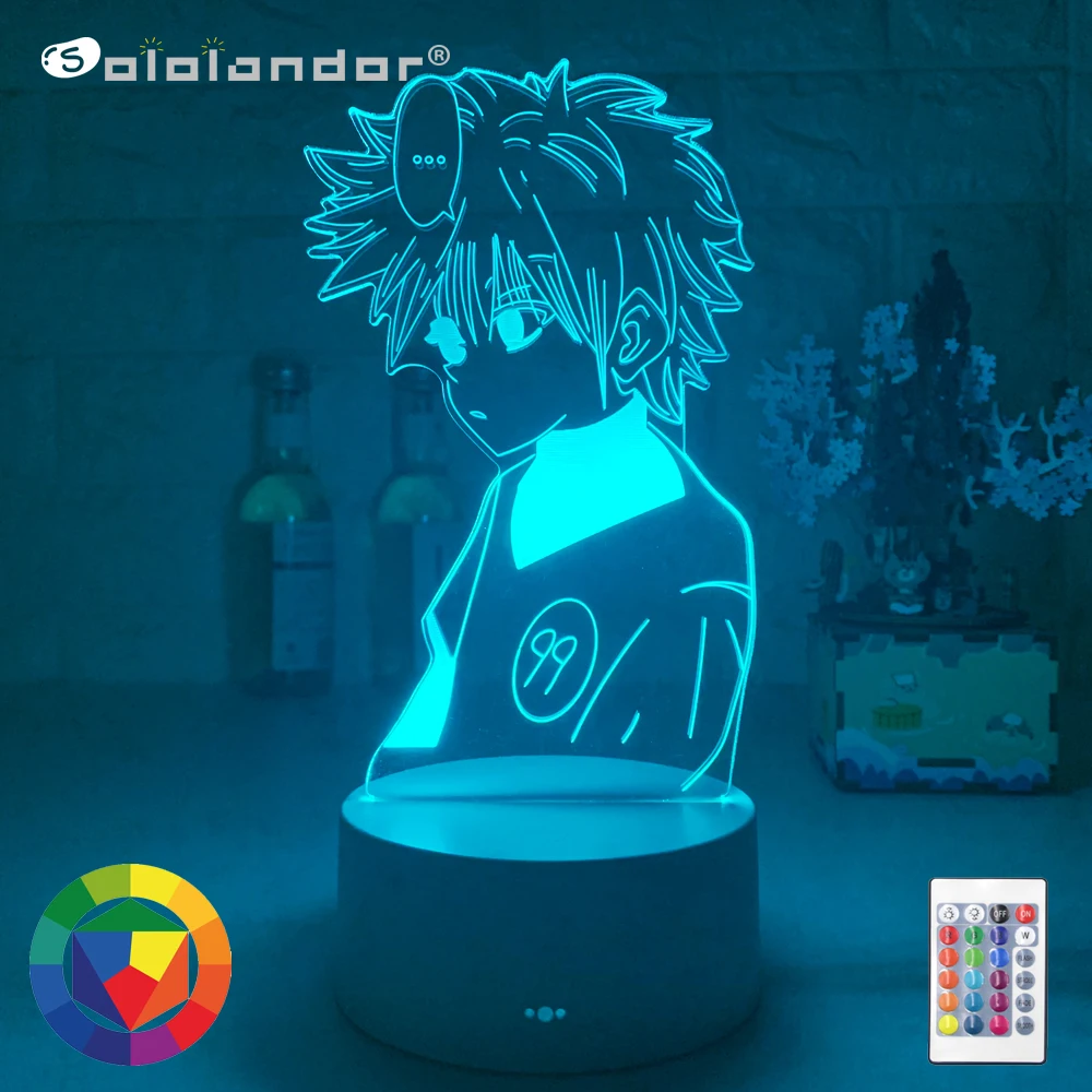 Светодиодный ночник Hunter X с питанием от Usb и батареи 3d-лампа в подарок Прямая