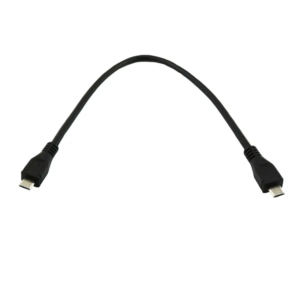 

1x Micro USB 5 Pin B Male to Micro 5 Pin USB Male Plug Data Adapter Converter Male to Male Extension Cable Cord 25cm