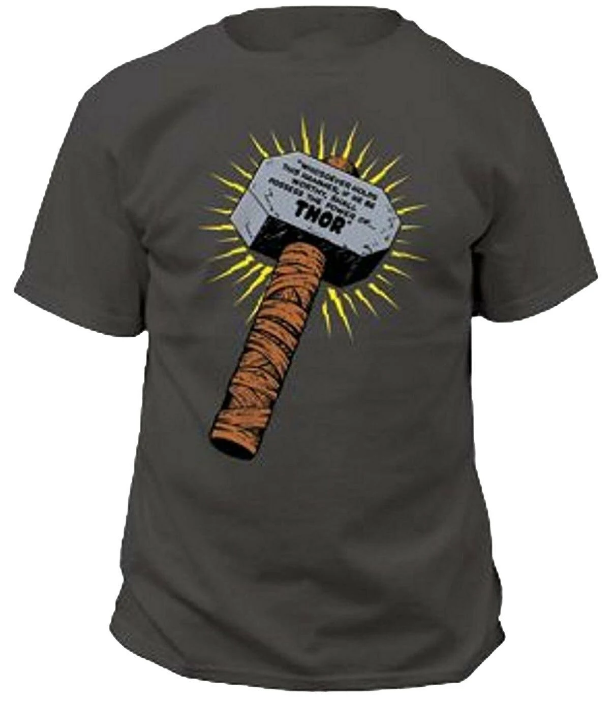 Thor Whosoever Holds This Hammer Adult T-Shirt -Official Megrvel Comics Superhedro Back To The Future Streetwear |