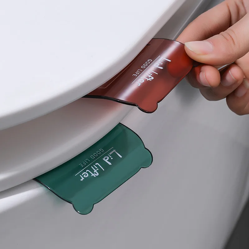Toilet Lid Portable Device Cute Cartoon Convenient Does Not Dirty Hands Lift The | Обустройство дома