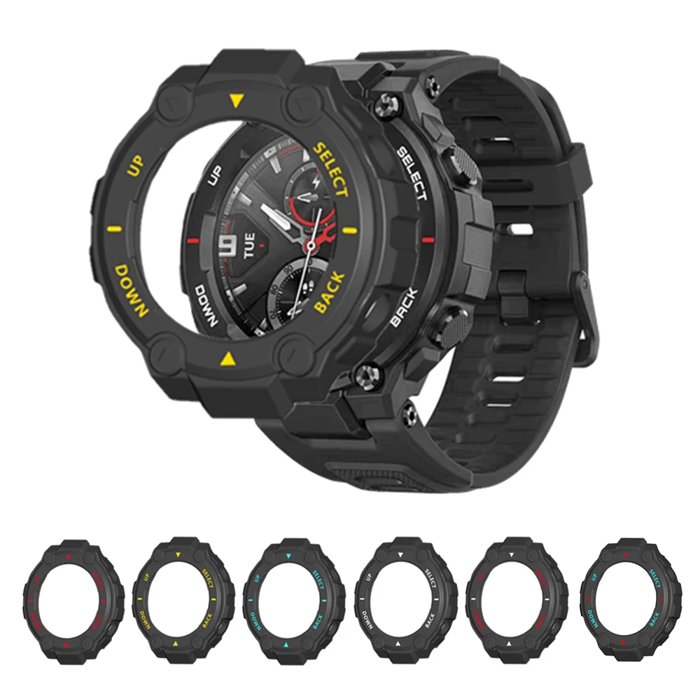 

Мягкий ТПУ чехол для Huami Amazfit T Rex, защитный бампер для Amazfit T-Rex Pro