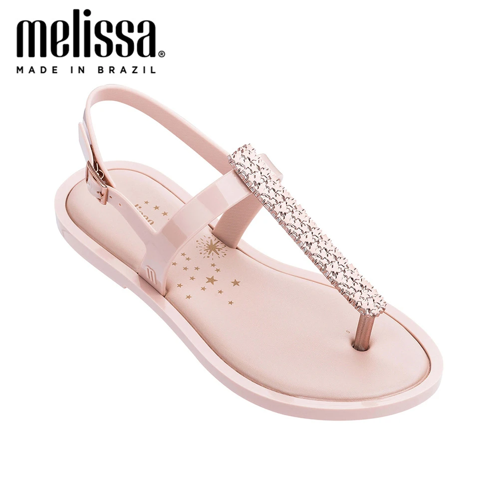 Melissa/сандалии Прозрачная обувь Женские сандалии Melissa Новинка 2020 года Модная