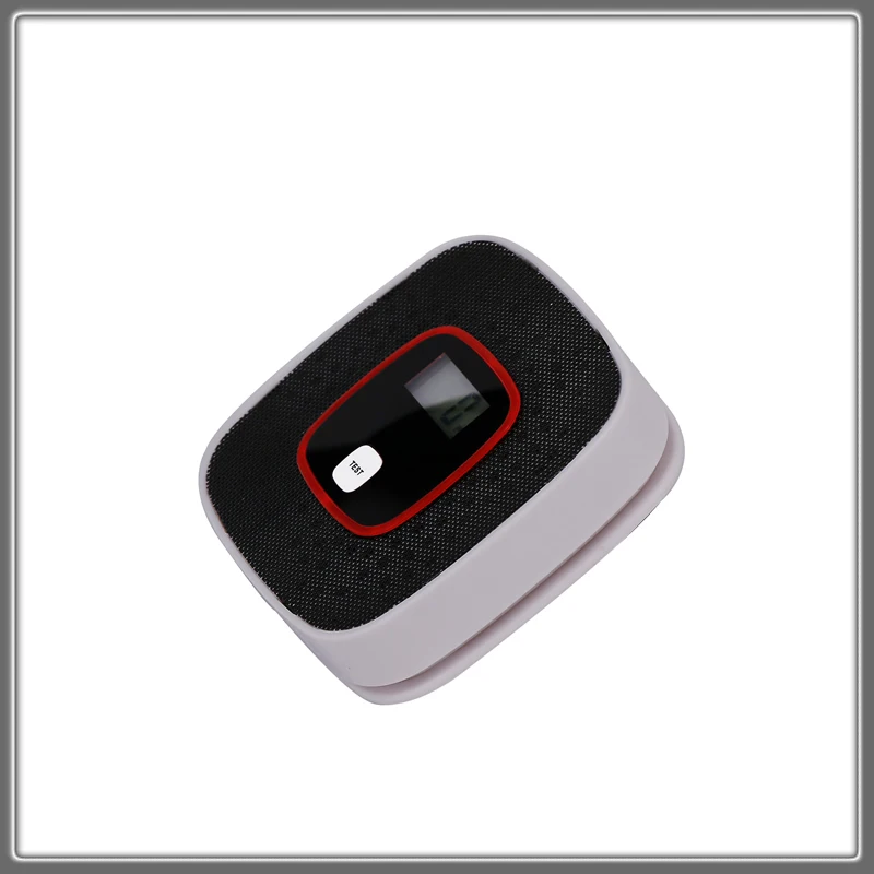 Sensor de CO Gas independiente fotoeléctrico LCD, alarma de envenenamiento por monóxido de carbono, Detector de CO inalámbrico, alarma de voz para el hogar, AL616