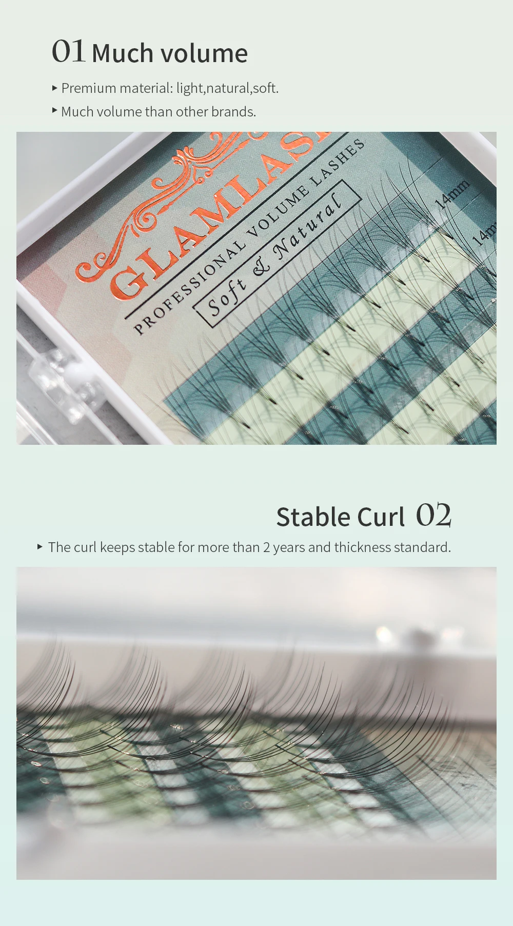 GLAMLASH 2D 3D 4D 5D 6D premade fans false eyelashes extension russian volume lashes faux mink individual lash extensions cilia GLAMLASH 2D 3D 4D 5D 6D premade fans false eyelashes extension russian volume lashes faux mink individual lash extensions cilia