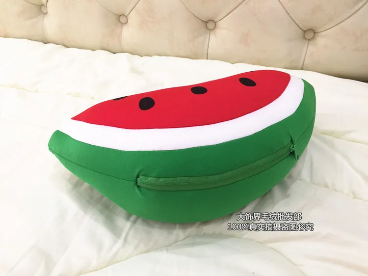 Фрукты, банан, арбуз, клубника, ананас, частицы пены, U-SHAPE, подушка для сна, нанометровое программное обеспечение, плюшевые игрушки