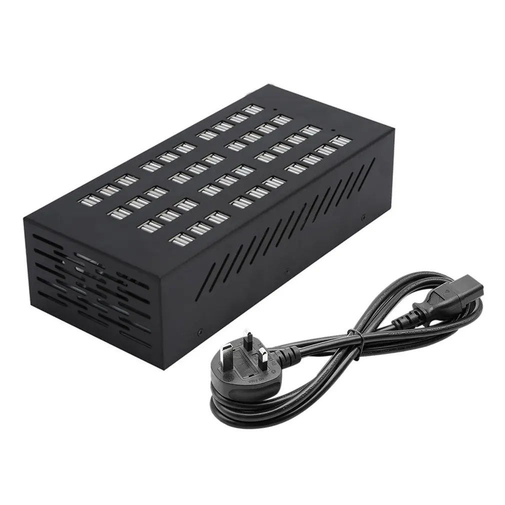 

High Power Quick Charger Super Speed 80 Ports USB Charging Station Built-in Power Supply Smart Charger For Phones Tablet