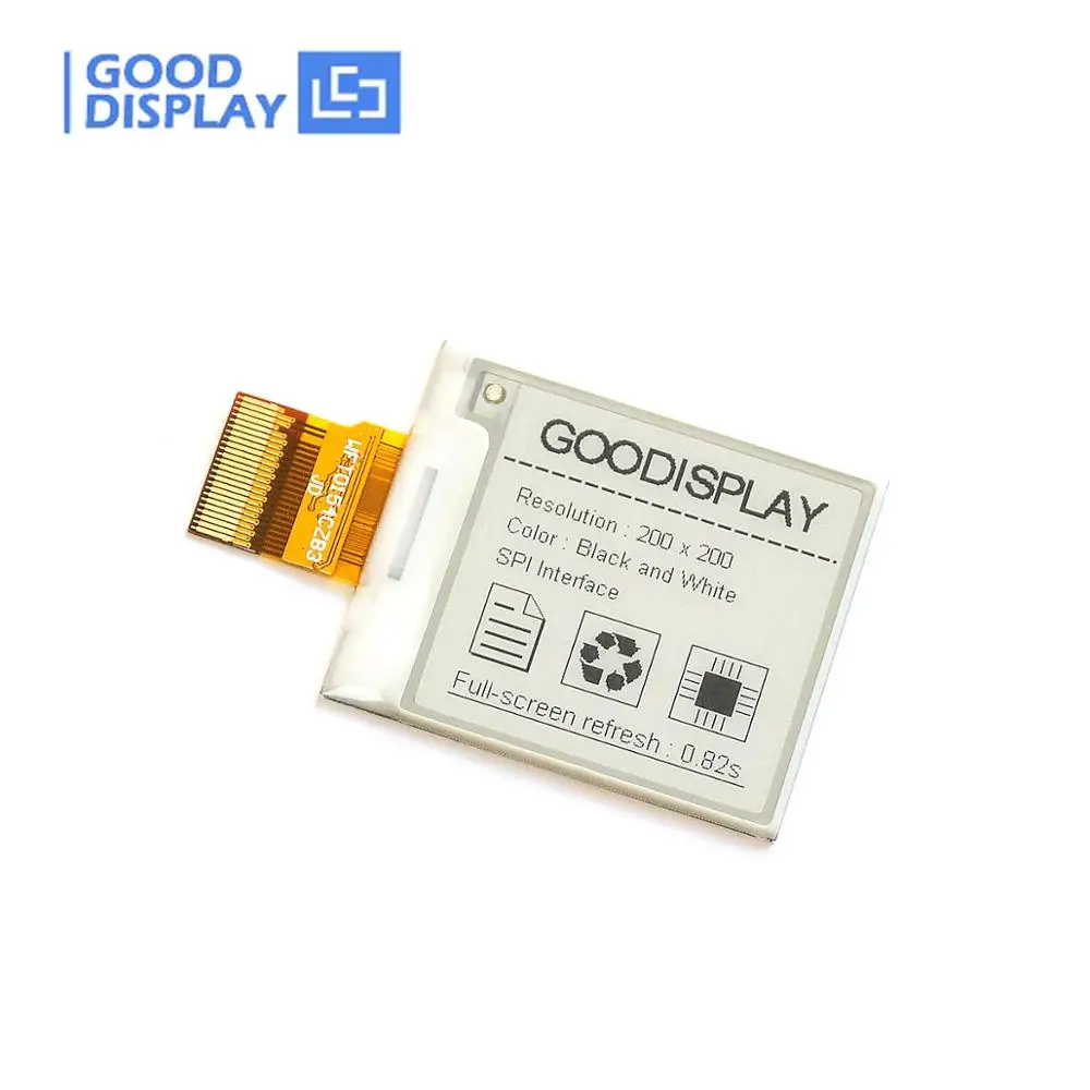 [Special Offers] 1.54 Inch Small E-Paper Display Fast Update E-Ink Screen, GDEW0154M09