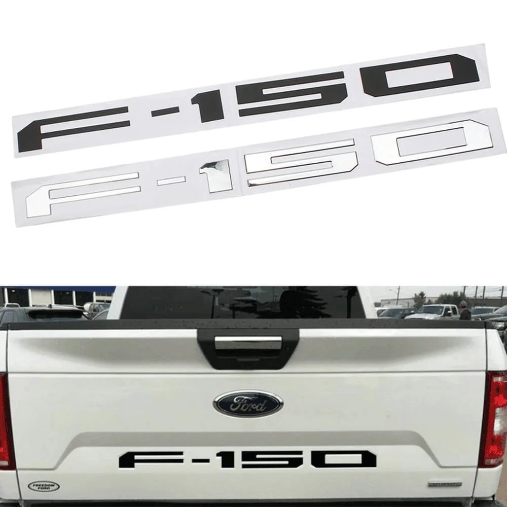 Matte Black with Red Border RUKAIYOR Tailgate Insert Letters Compatible with F150 2018 2019 2020 3M Adhesive & 3D Raised Rear Emblem Decal Letters Matte Black with Red Border RUKAIYOR Tailgate Insert Letters Compatible with F150 2018 2019 2020 3M Adhesive & 3D Raised Rear Emblem Decal Letters