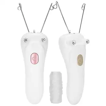 

Electric Threading Epilator Hair Remover USB Charging Click The Power Button Cotton Thread Epilator