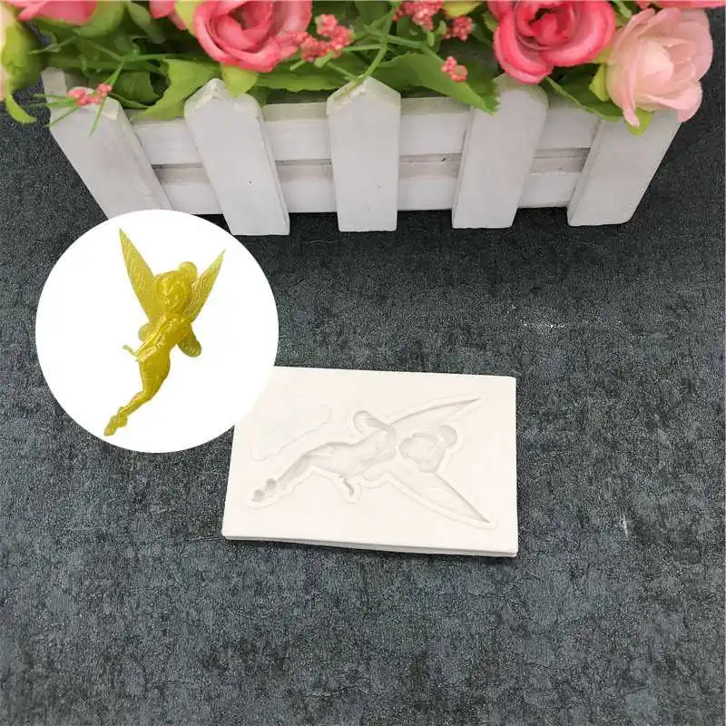 Fairy Baking Mold Craft Mould Silicone Chocolate Candy Fondant Cake Decoration mold | Дом и сад