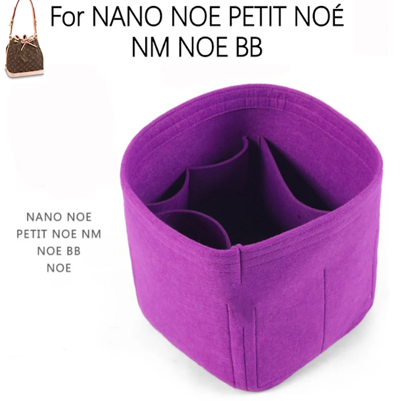 Regular Style Bag and Purse Organizer Compatible for the Designer Bag NOE,  Petit NOE, and NOE BB