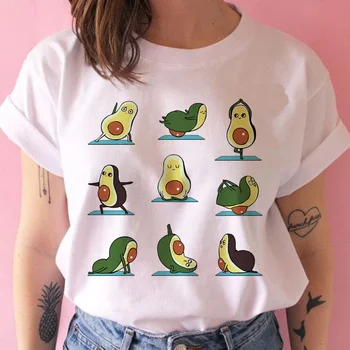 

avocado vegan t shirt women harajuku korean style tshirt cartoon funny ulzzang 90s t-shirt Tumblr Grunge summer top tee shirts