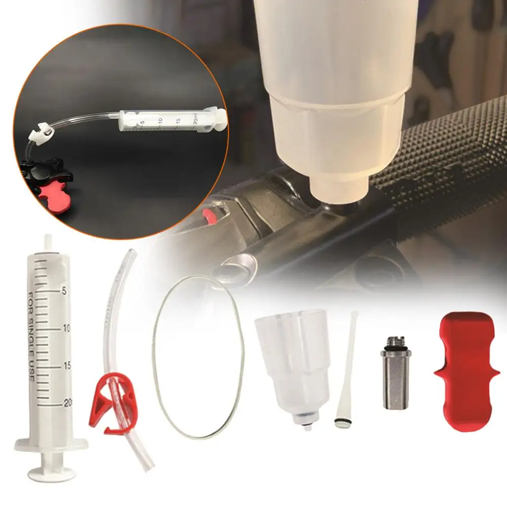 

Bicycle Brake System Hydraulic Brake Exhaust Kit Tools For MTB Mountain Road Bike Bicycle Funnel Group Bicycle Repair Tool
