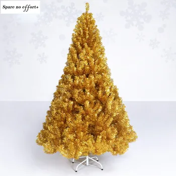 

Gold Christmas Tree Decorative Tree Artificial Plant New Year Xmas Gift Home office Mall Hotel Garden Cabinet Decoration