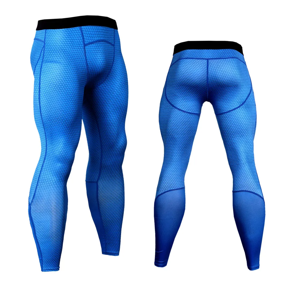 pants Компрессионные спортивные костюмы, быстросохнущие спортивные мужские комплекты одежды для бега, бегунов, тренировок, тренажерного зала, набор для фитнес-тренировок - Цвет: pants