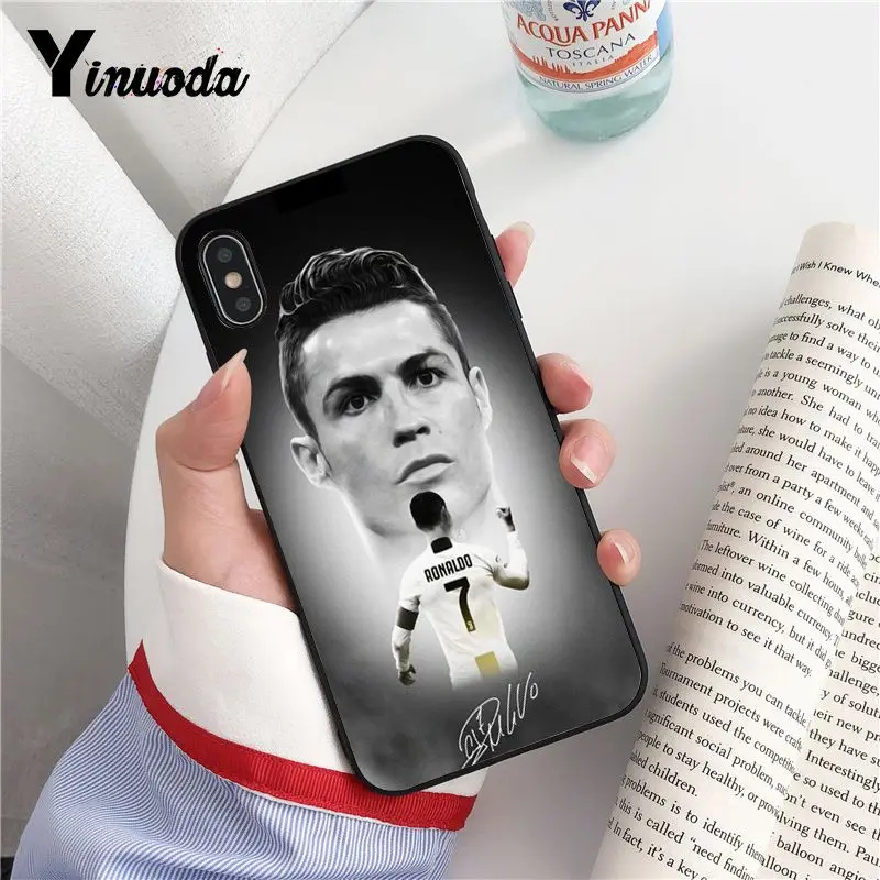 Yinuoda Ronaldo Luiz Nazario De Lima TPU черный чехол для телефона iPhone 6S 6plus 7 7plus 8 8Plus X Xs MAX 5 5S XR - Цвет: A2
