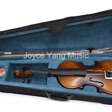 Скрипка 4/4 полный размер матовая деревянная скрипка с Чехол канифоль лук для детей студентов начинающих