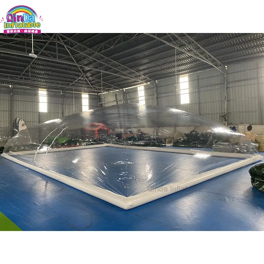 Dome Giant Bubble Tent Transparent Inflatable Swimming Pool Cover Tent With High Quality giant inflatable swimming pool cover tent transparent inflatable bubble dome tent for pools