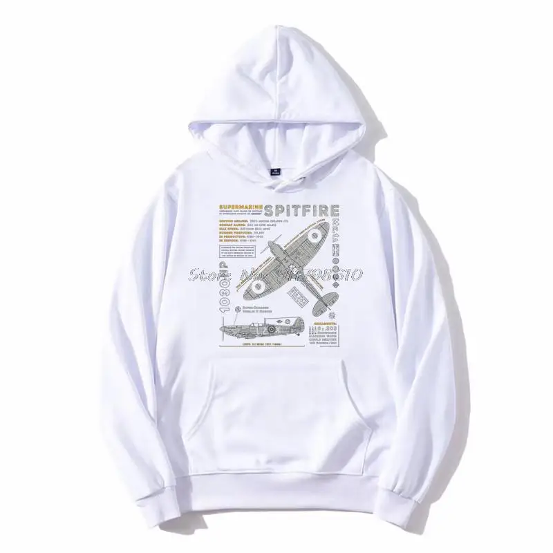 Vintage B-17 Flying Fortress Spitfire Hoodie Fighter Plane Tee WW2 War  Pilot Men Hooded Hoodies Sweatshirt Streetwear Harajuku - AliExpress