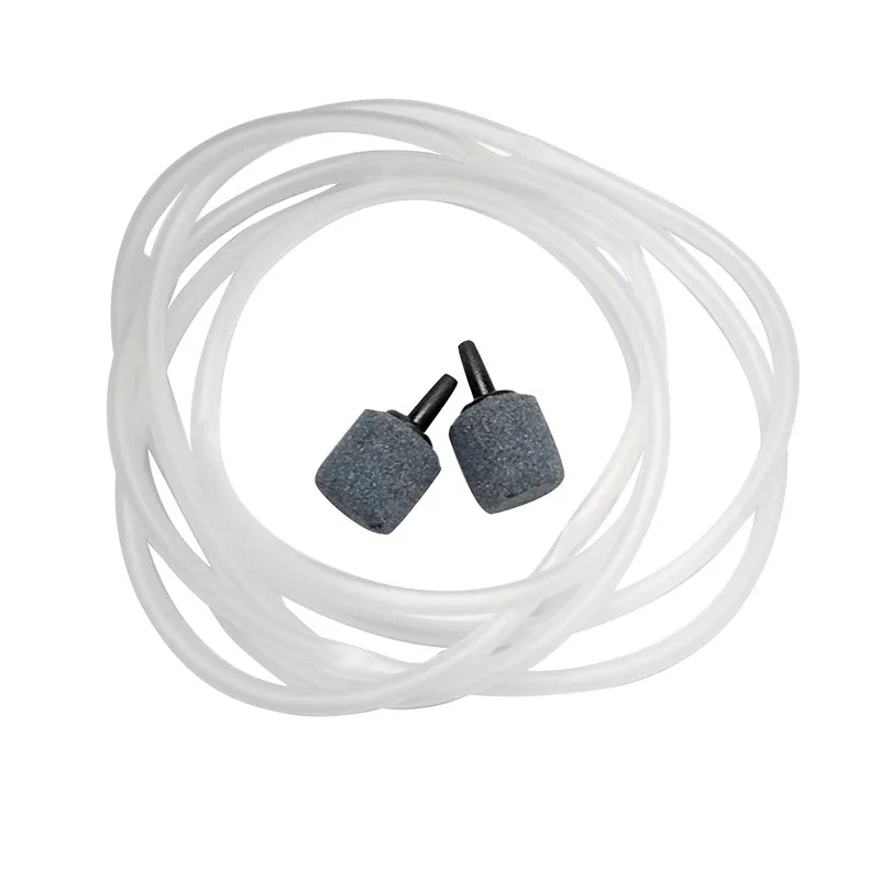 Oxygen hose OBQ всемирно применимый компрессор воздушного насоса аквариума для аквариума 100-240V США/Великобритания/AU/EU вилка 2,8/4 w двойная розетка, кислород насос D30 - Цвет: Oxygen hose