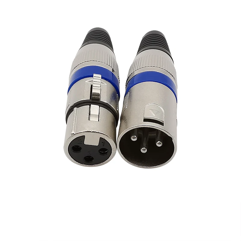 3 Pin XLR Male Female Microphone Audio Wire Cable Connector Solder Plug Jack Socket Mic Adapter | Обустройство дома